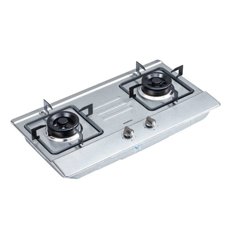 西门子ER71257MP 不锈钢嵌入式燃气灶 德国精工快速点火不锈钢色 天然气蒸饭柜高清大图