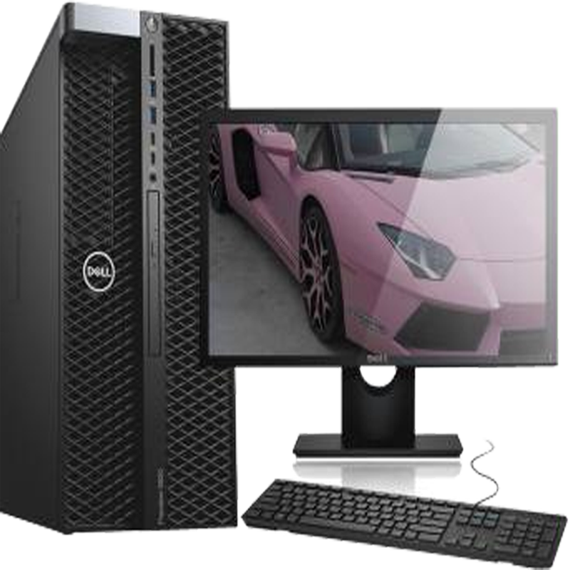 戴尔(DELL)T5820塔式图形工作站主机 W-2255[3.7G ] 128G丨256G+2T丨RTX3090