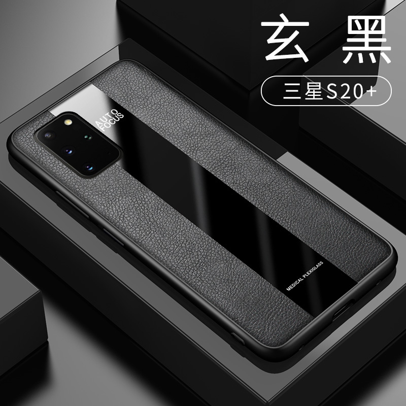 [送膜]高铭宣三星s11/20+手机壳保时捷男款s20磁吸真皮套s20Ultra车载全包防摔s20u个性创意手机套