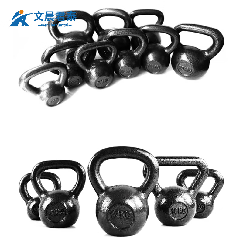 文晨君泰 力量/体能训练器材提壶哑铃 壶铃铸铁烤漆12KG