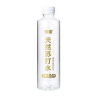 依能苏打水饮料0糖0脂弱碱饮用水苏打水400ml*15瓶