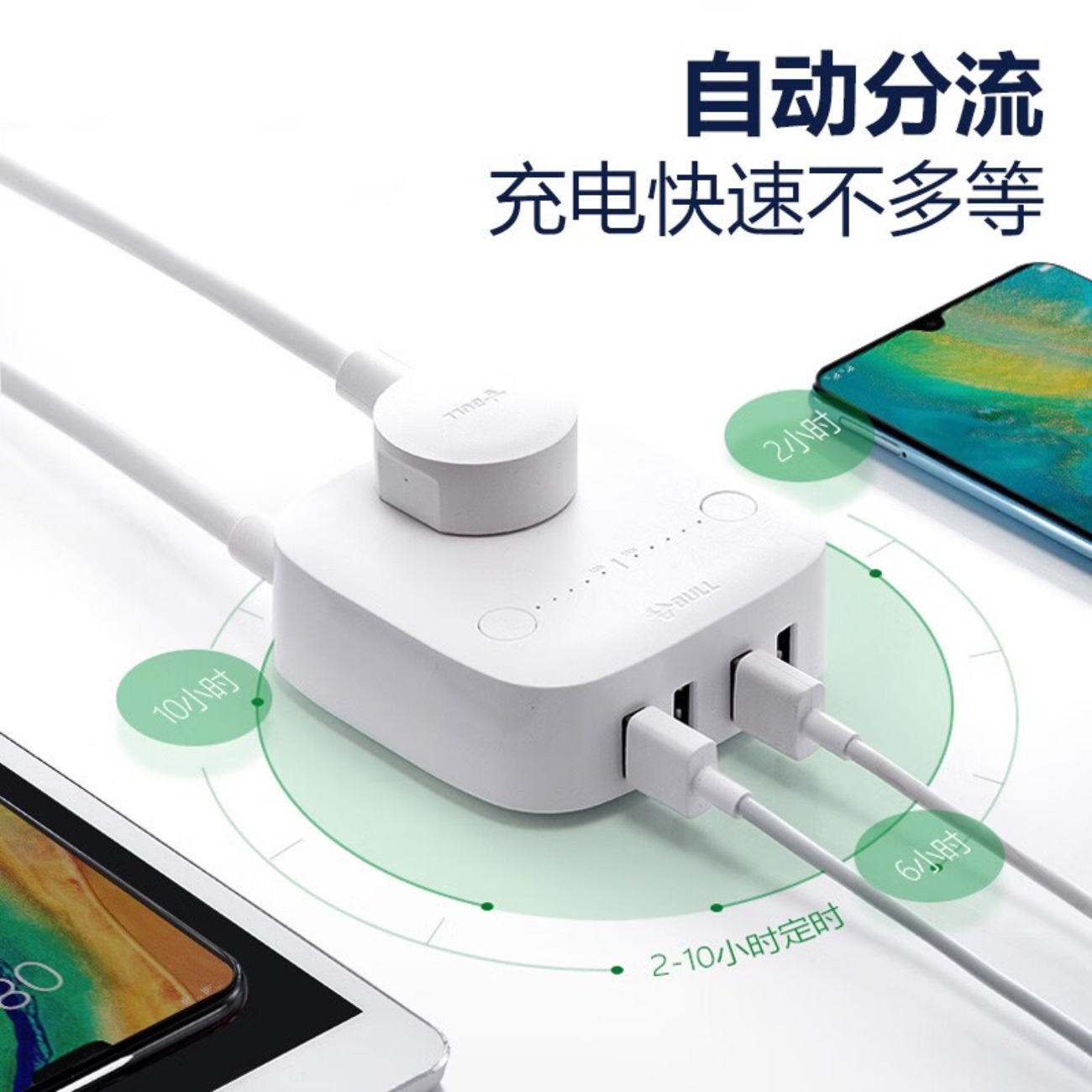 公牛(BULL)充电盒子—U1204高清大图