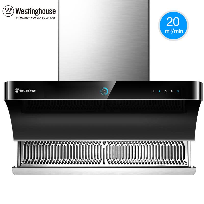 美国西屋Westinghouse 侧顶吸式抽油烟机厨房家用大吸力图片