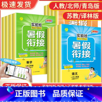 语文+数学[北师版] 小学四年级 [正版]实验班提优训练暑假衔接一升二升三年级升四五六年级下册上册语文数学英语全套人教版