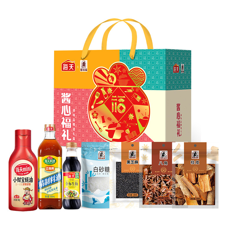 塞翁福联名款酱心福礼调味品礼盒(2078克)