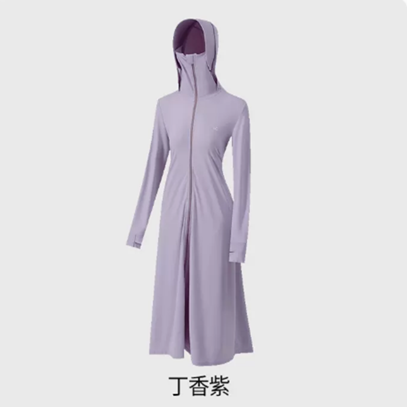VVC防晒衣女可收纳防紫外线防晒服长袖款户外遮阳夏薄外套海滩 时尚黑 货期5-10天