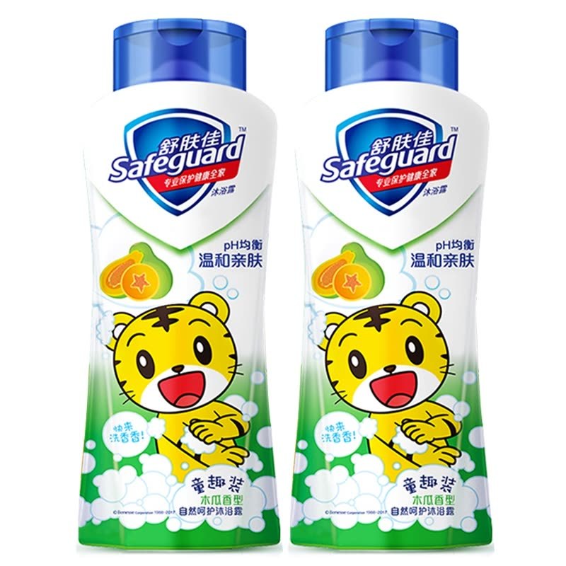 舒肤佳 木瓜(童趣版) 自然呵护 沐浴露 400ML (单位:瓶)