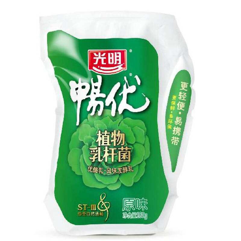 光明轻巧包畅优酸奶180g