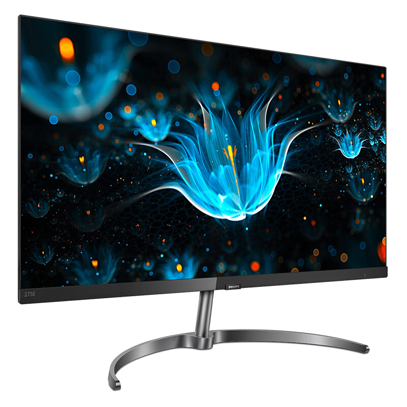 飞利浦(Philips) 275E9 27英寸 LGD-IPS屏、2K全面屏 3.5mm超薄屏 HDMI DP接口