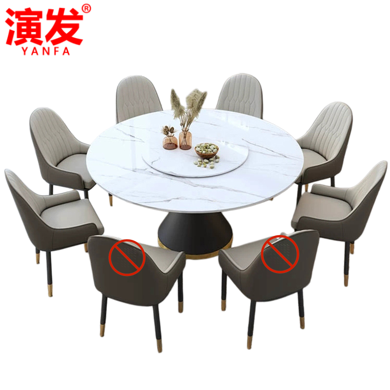 演发 餐桌1.2m张高清大图