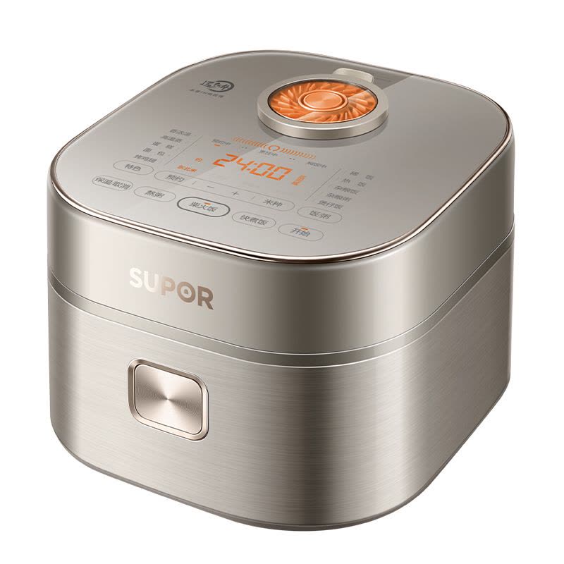 苏泊尔方形远红外加热电饭煲SF30HC85 3L金色本釜内胆热饭预约功能图片