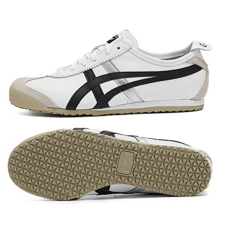 [直营]ONITSUKA TIGER鬼冢虎男女通用情侣款经典复古休闲鞋运动鞋小白鞋MEXICO 66 DL408