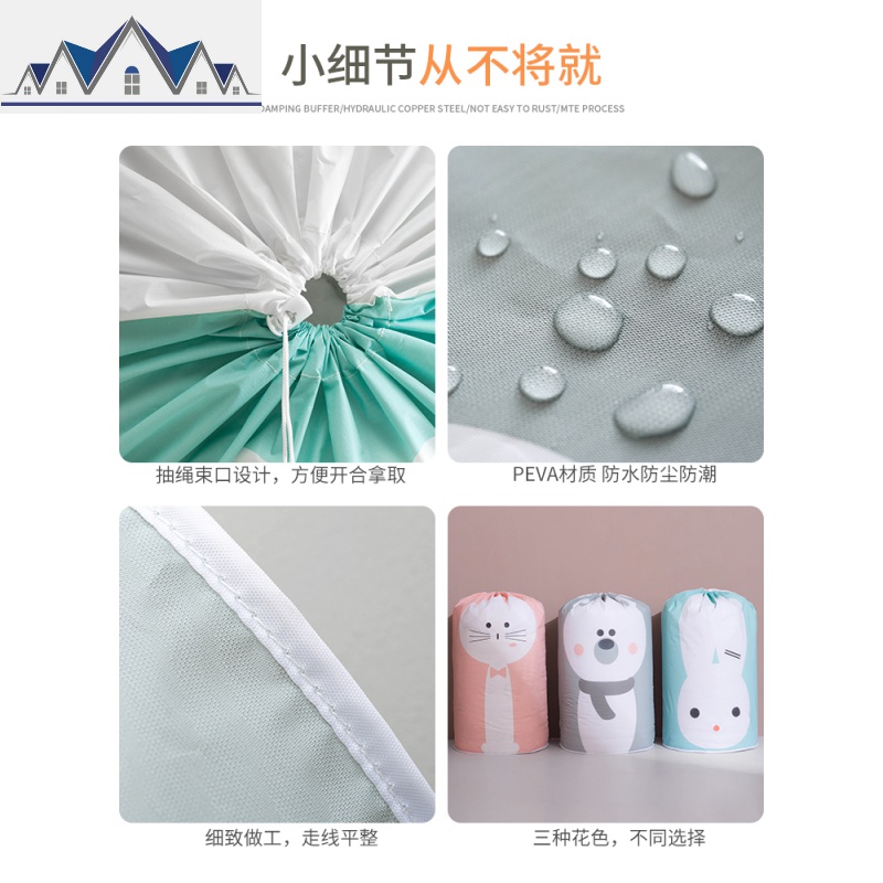 收纳袋子整理袋衣服收纳搬家打包装被子的袋子行李打包大容量 三维工匠收纳包高清大图