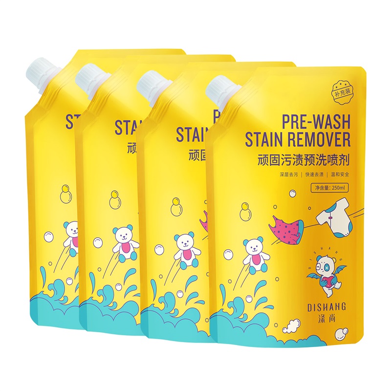 涤尚(DISHANG) 顽固污渍预洗喷剂补充装250ml*4袋