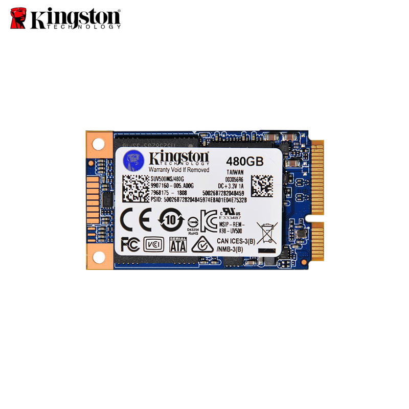 金士顿(Kingston)UV500系列 480G MSATA 固态硬盘