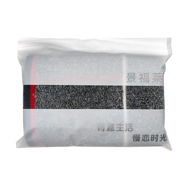 景福莱 单条彩格毛巾(磨砂袋) JFL-CGMJ /袋图片