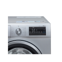 西门子（SIEMENS）WM12P2R89W能可洗羽绒服中途添衣家用9公斤全自动带加热直流变频静音节能省水滚筒洗衣机银色