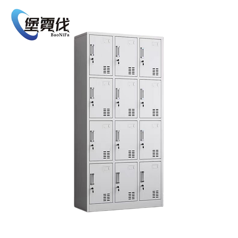 堡霓伐 十二门更衣柜 900*350*1800mm 个高清大图