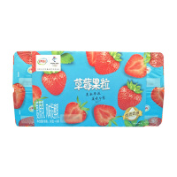伊利酸奶果粒八连杯90g*16/24杯黄桃草莓风味发酵酸牛奶 草莓果粒8杯+黄桃果粒8杯