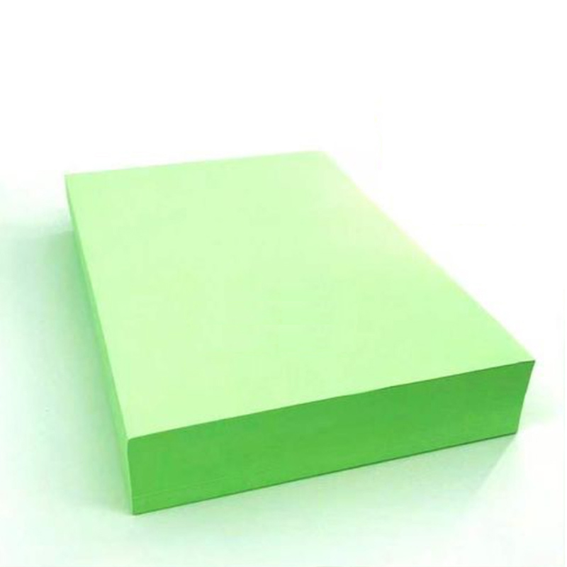 奥驰 彩色复印纸A4 绿色 包高清大图