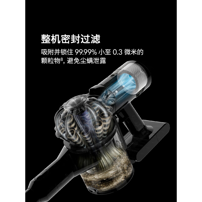 戴森(DYSON)手持式无线除螨吸尘器V8 Focus Mattress(5个配件)高清大图