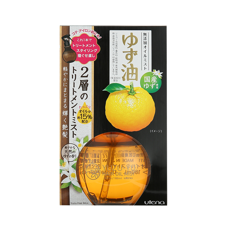 Utena無添加頭髮護理柚子噴霧180ml
