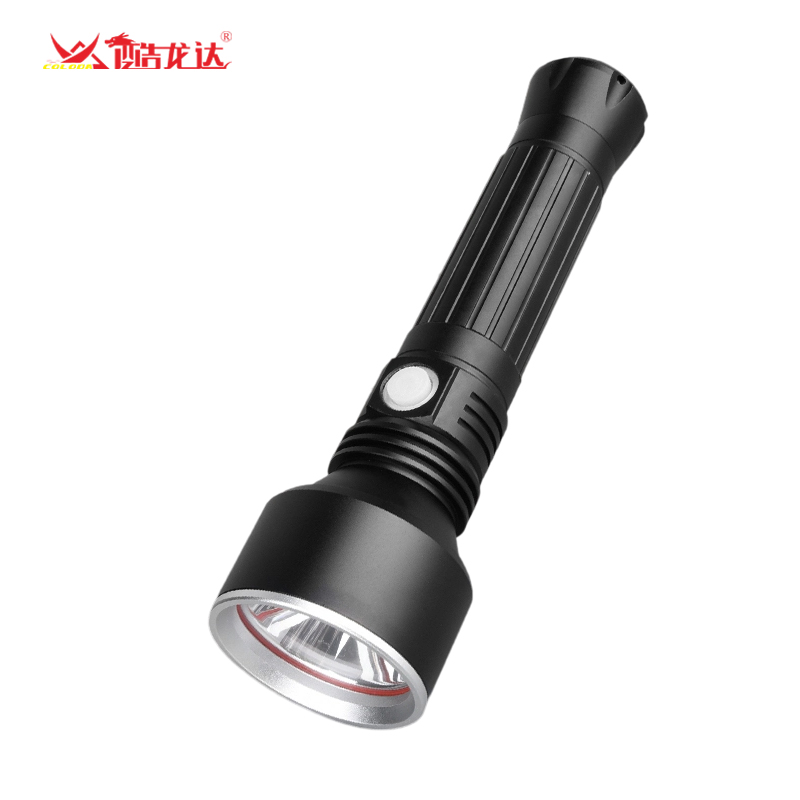 酷龙达 防爆手电筒超长续航巡逻灯户外露营野钓超亮远射手电筒