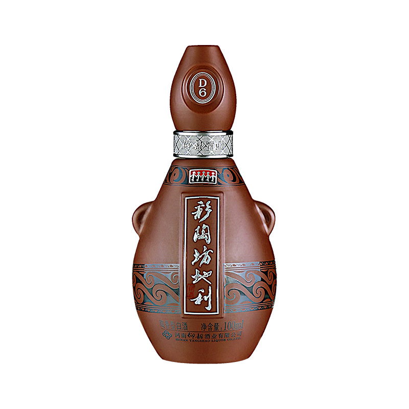 [酒厂自营]仰韶彩陶坊地利洞藏d6小酒 100ml 52度白酒