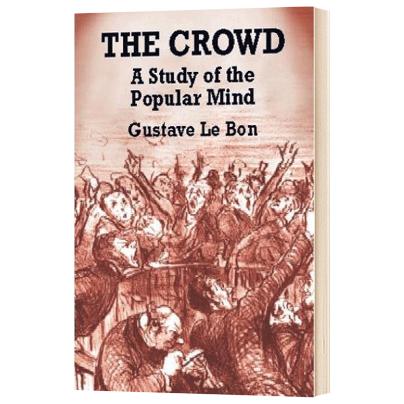 [正版]华研原版 乌合之众 大众心理研究 英文原版 The Crowd 社会心理学领域的经典著作 英文版进口原版英语书高清大图