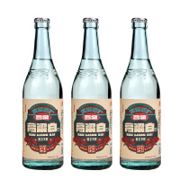 山西特产太原酒厂晋泉高粱白酒 42度怀旧清白550ml*3瓶国产粮食酒