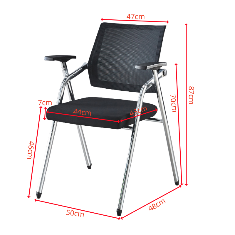 豫龙都 折叠椅黑色把高清大图