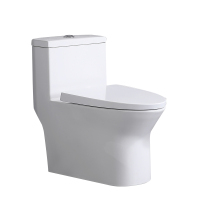 家用连体抽水马桶大管道坐便器不堵塞新款宽大陶瓷座便器250/350/450/550坑距
