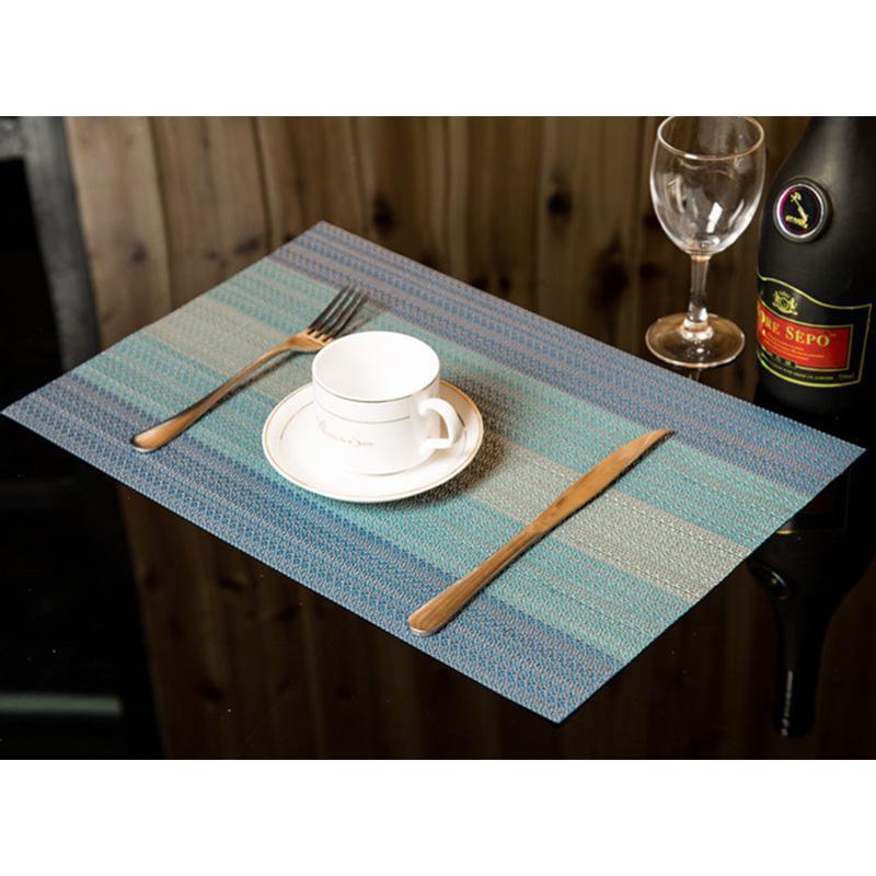 家柏饰corated隔热垫餐桌垫西餐垫北欧防烫垫碗垫子pvc隔热防水餐盘垫