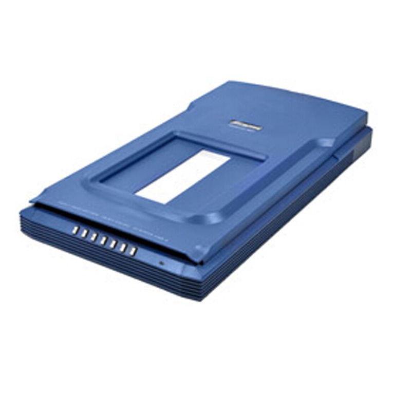 中晶(microtek)FileScan380 A4彩色平台扫描仪 内置35mm胶片适配器 平板式扫描仪 (蓝色)
