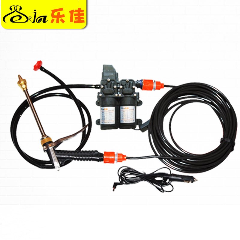双泵便携车载洗车器12v泵家用220v高压洗车机刷车水枪洗车神器