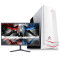铭能 i9级十核E5-2670V2/GTX1650 4G独显/16G内存/480G高速固态 台式电脑 台式机 电脑主机 组装电脑 家用办公商务娱乐学生 游戏电脑台式组装机+19英寸