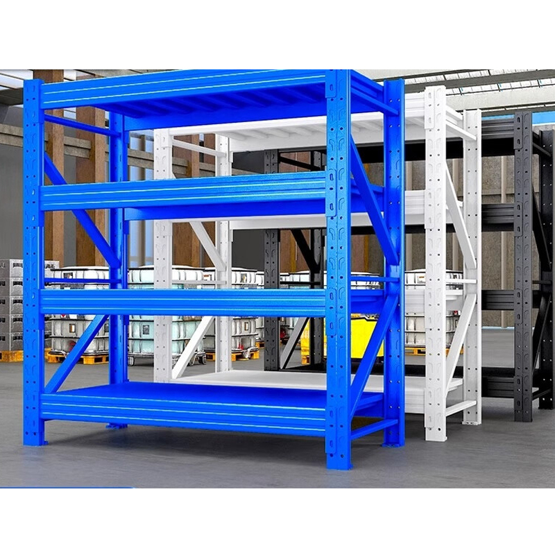 仓储货架置物架展示架仓库储物架500KG/层蓝色主架2000*2000*600