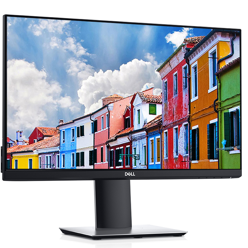戴尔(DELL) 商用P2419H 23.8英寸微边框IPS屏广视角滤蓝光旋转升降 商务办公娱乐电脑台式机多接口显示器
