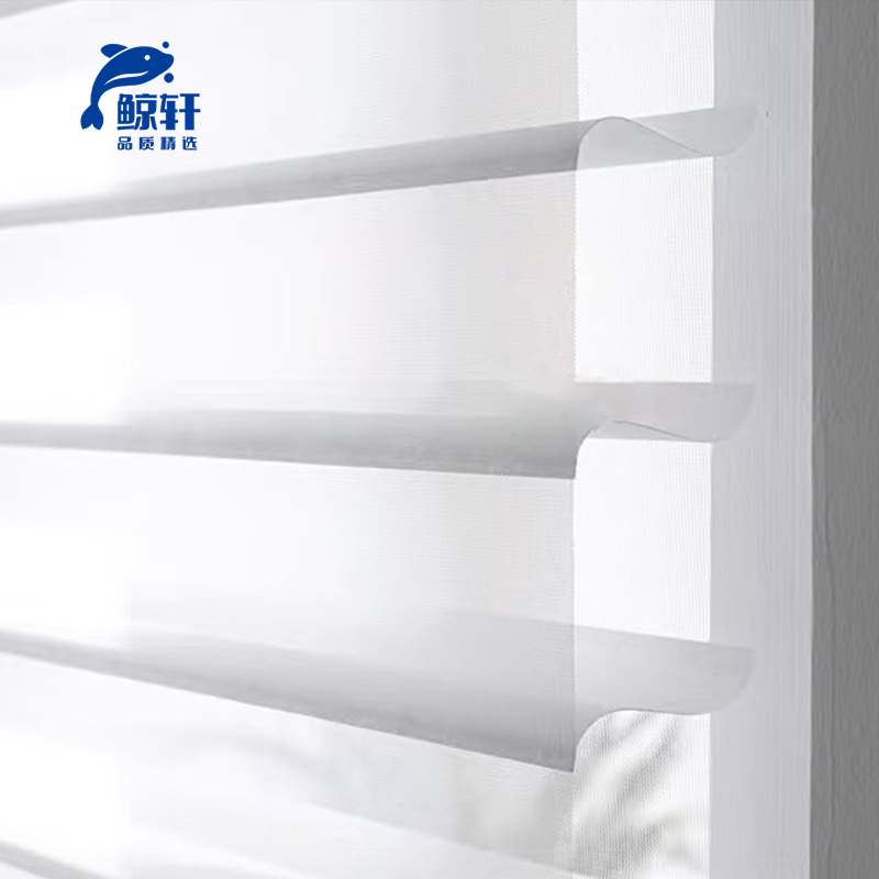 鲸轩 JX-CL1602 1m*1m 香格里拉柔纱帘 需自挂 窗帘(计价单位:个)白色高清大图