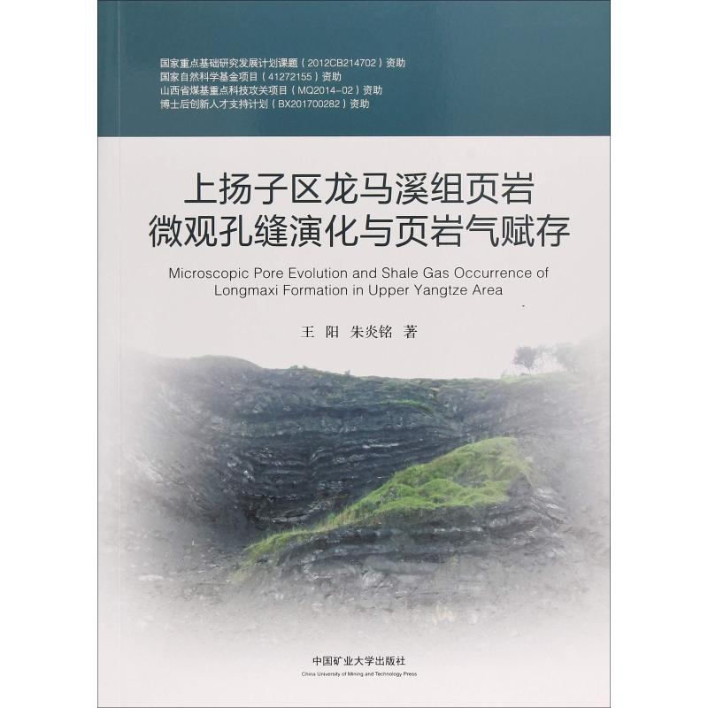 [M]上扬子区龙马溪组页岩微观孔缝演化与页岩气赋存-9787564638207高清大图
