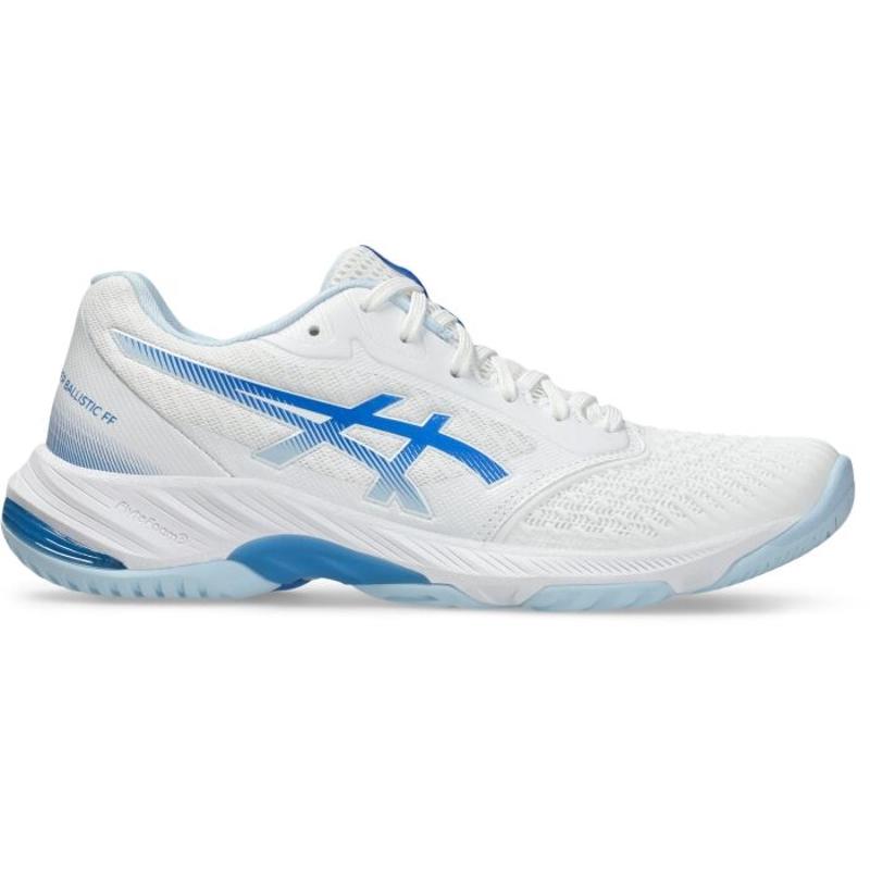 亚瑟士(ASICS)女士室内健身鞋轻便灵活稳定支撑综合训练鞋网燃球i white_(white_/_blue) 41.5