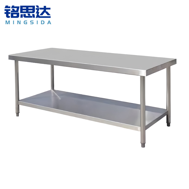 铭思达不锈钢工作台700*430*800mm台高清大图