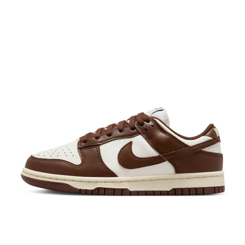 耐克(NIKE)女款经典复刻DUNKLOW皮革拼接复古休闲板鞋舒适百搭街