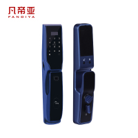 凡帝亚智能门锁FDY-08HA一步开门智能全自动锁体六种解锁方式指纹密码钥匙远程APP应急钥匙解锁