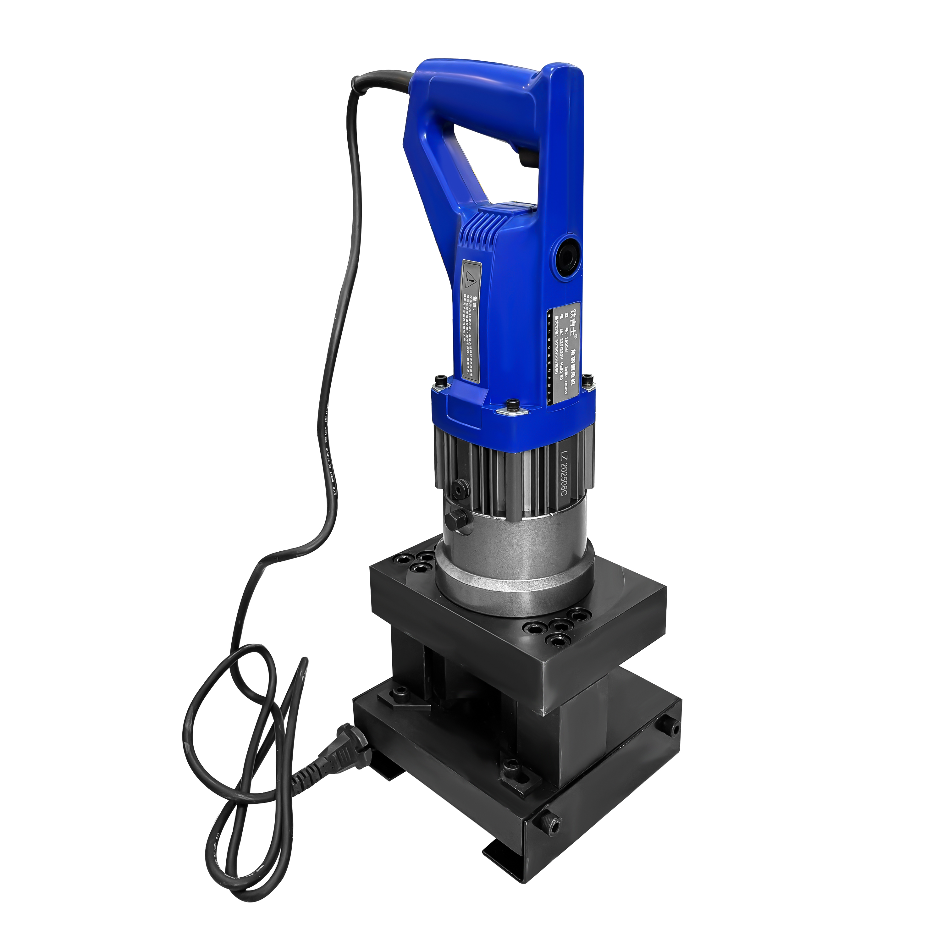 铁吉士 电动液压角铁倒角机 角切圆弧机 1800W 套高清大图