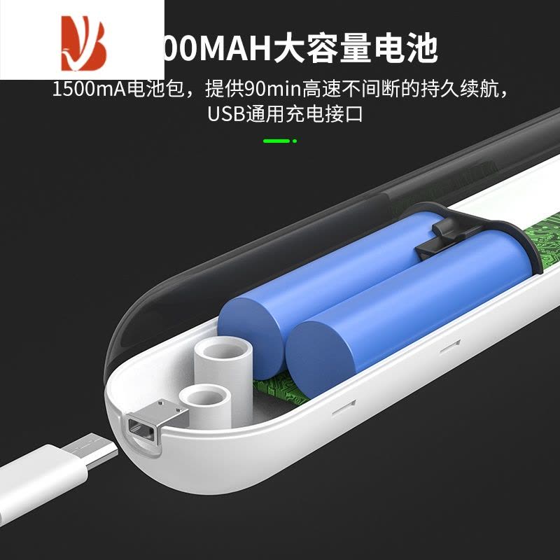 三维工匠电动清洁刷多手持无线厨房浴室瓷砖地砖水池洗碗电动清洁器图片