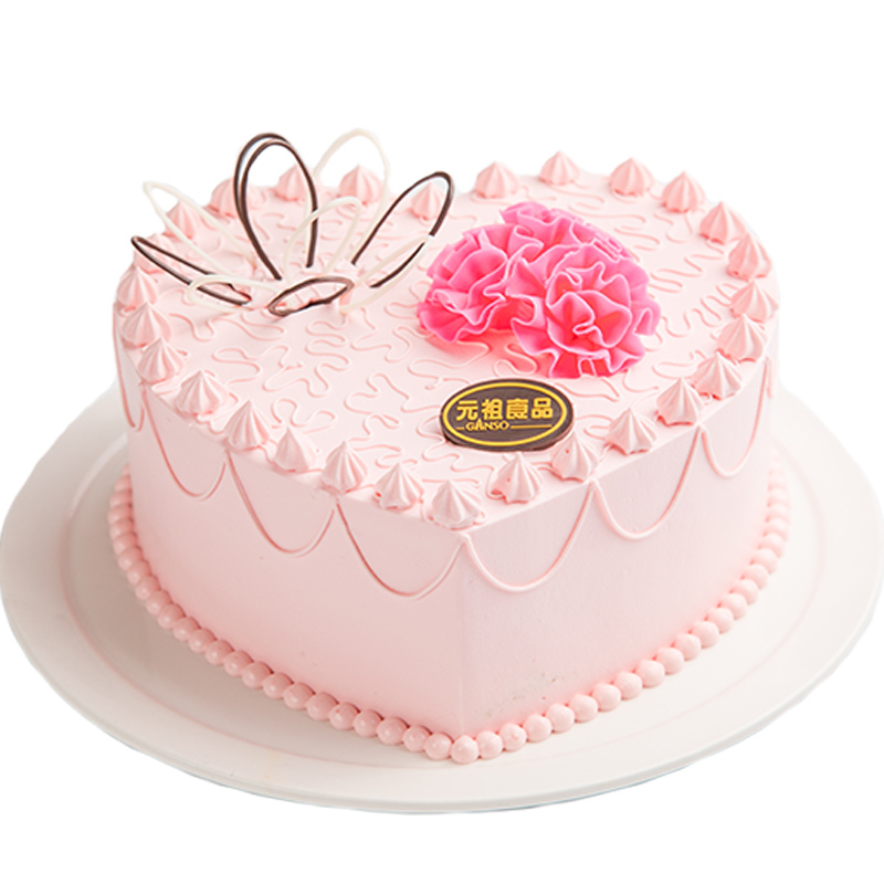 元祖食品 Ganso 蛋糕元祖奶油水果蛋糕情人节生日蛋糕同城配送甜蜜如心10号 价格图片品牌报价 苏宁易购元祖食品旗舰店