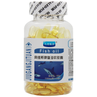 九港集团深海鱼油软胶囊欧米伽3亚麻酸辅助降搭鱼肝油DHA大豆卵磷脂调配苦瓜洋参 鱼油软胶囊100粒