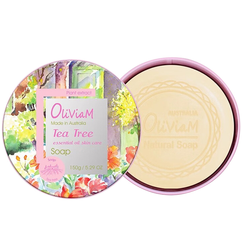 OLIVIAM澳莉维亚护肤皂清洁保湿滋润温和茶树精油150g