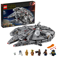 LEGO乐高星球大战系列千年隼号75257 男孩女孩9岁+电影周边 玩具积木